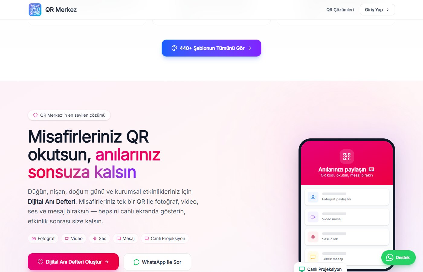 QR Merkez - Ekran Görüntüsü 2