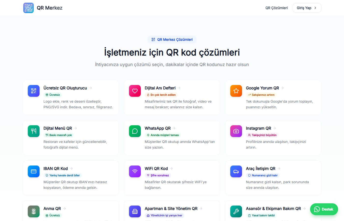 QR Merkez - Ekran Görüntüsü 1